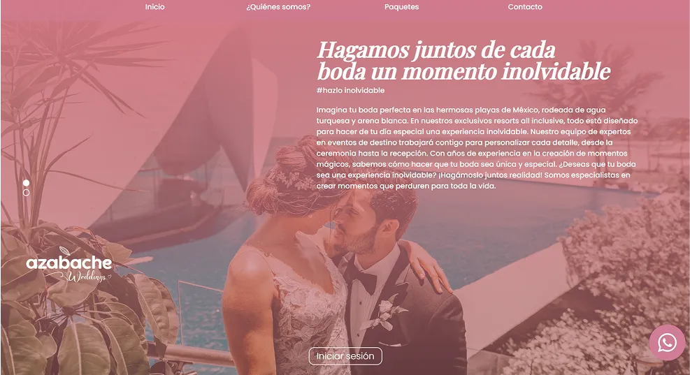 azabache weddimgs exito