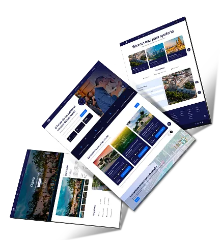 landing page